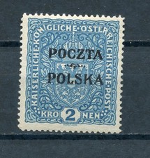 Polen 1919 Fischer Nr 46 ** MNH postfrisch krakauer Ausgabe geprüft Puchala PZF