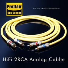 RCA-Kabel Silberbeschichtetes