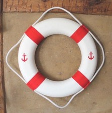 Maritime Deko Rettungsring mit
