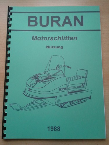 Nva motorschlitten buran - nva,