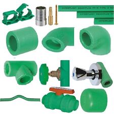 Fusiotherm Aquatherm, Aqua-Plus 25 mm Fittings PPR, Verschraubung, Halter usw.  