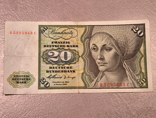 20 deutsche mark - 20,