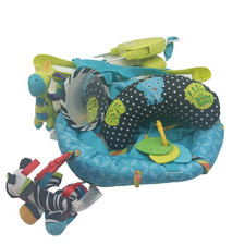 Bright Starts Deluxe Türhopser Türrahmen Babyhopser mit 4 Spielzeugen ab 6M