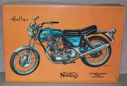 Heller l994 bausatz motorrad - heller,