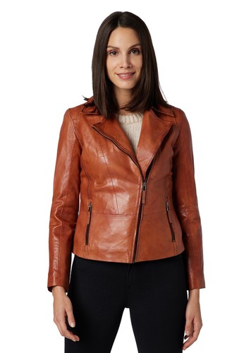 Damen lederjacke sally aus - damen,