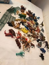 Konvolut alter Tierfiguren Zoo