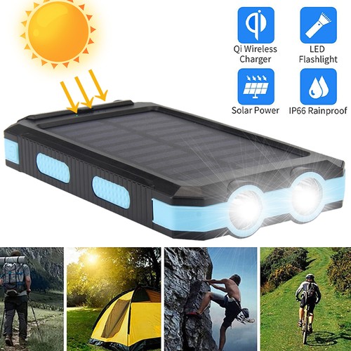 Usb solar powerbank 30000mah - powerbank,