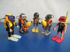 5 x Taucher Schnorchler Scuba