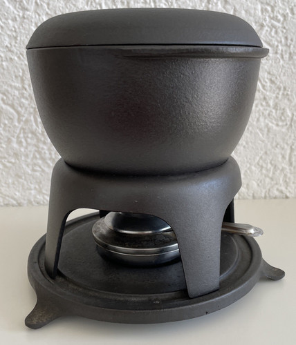 Fondue topf gusseisen - gusseisen, mit