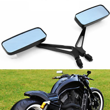 M8 M10 Motorrad Spiegel Rechteck Rückspiegel Schwarz Für Honda Suzuki Yamaha