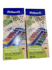 2 Pelikan Deckfarbkasten K12