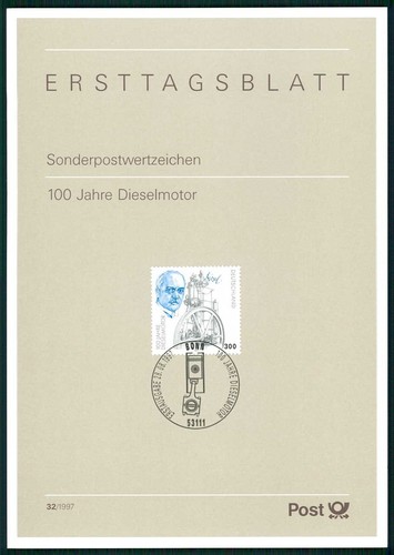 Brd etb ersttagsblatt - etb,