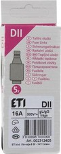 ETI Diazed-Sicherungseinsatz DII 16 A 1 Pack 5 Stück