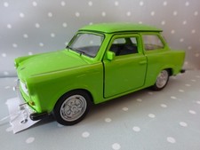 Trabant Trabbi 601  ca. 11cm mit Rückzugmotor beige Oldtimer Modelauto
