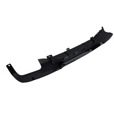 Black bumper lip - black,