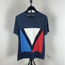 Men's Louis Vuitton 2013 American Logo Cup BlueT-shirt Size S Made in Italy