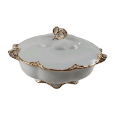 Antik Terrine Deckelschüssel