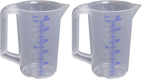 Messbecher polypropylen - messbecher, 0,5l