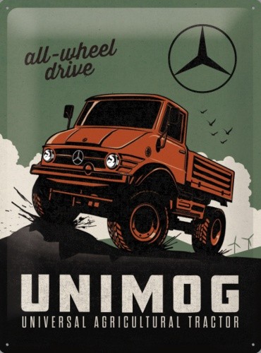 Blechschild daimler truck - daimler,