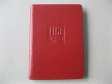 Ausweis Mitgliedsbuch FDGB