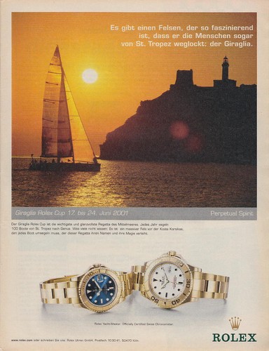 Rolex yacht master reklame - rolex, yacht-master