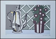 ROY LICHTENSTEIN *Still Life with Pitcher...*signed lithograph*limited # 149/150