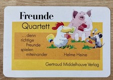 Quartett Spielkarten Freunde Mullewapp Kartenspiel