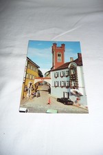 Postkarte mit Motiv Glockenspiel Stadtturm Furth im Wald -  Sehr guter Zustand