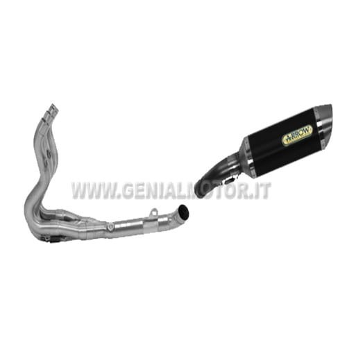 Auspuff link arrow s - +,