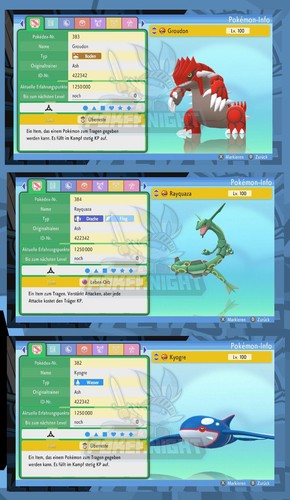 Kyogre groudon rayquaza - kyogre,