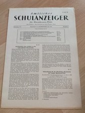 Amtlicher Schulanzeiger