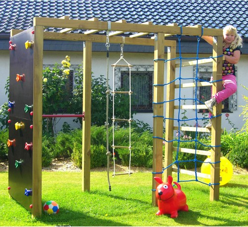 Xxl klettergerüst 4m - klettergerüst, 2,4m
