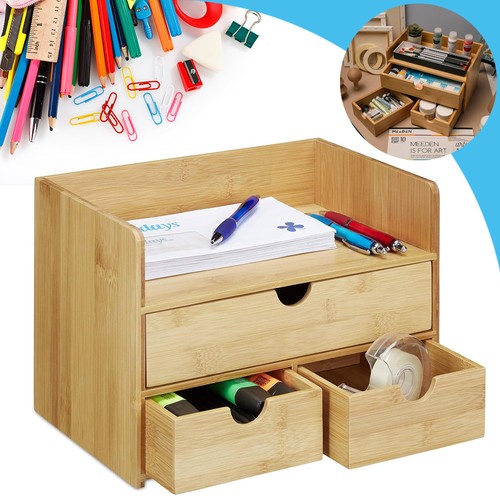 Schreibtisch organizer bambus - organizer,