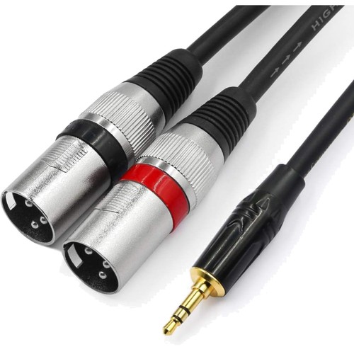 Xlr kabel stereo mini - kabel,