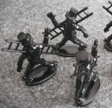 2x Aufstell Figur Plastik