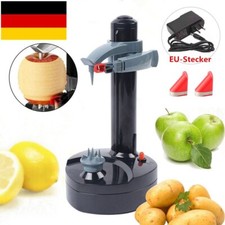 Elektrischer Obstschäler Apfel Schäler Kartoffel Schälmaschine mit EU-Stecker
