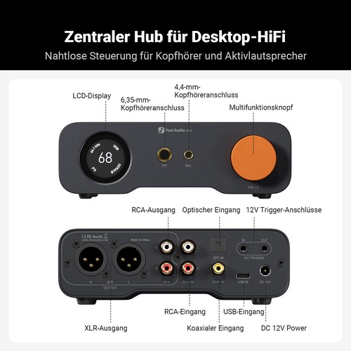 Fosi audiozh3 hifi einteilig - hifi,