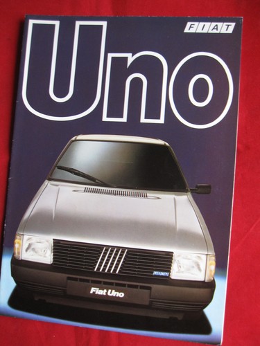 Autoprospekt fiat uno - fiat,