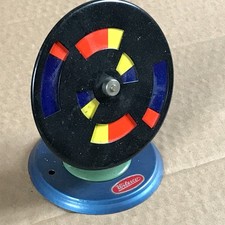 X 43) Farbige Drehscheibe für Dampfmaschine Wilesco Made in West Germany *