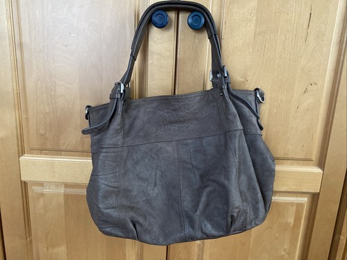 Leder damen handtasche - leder,