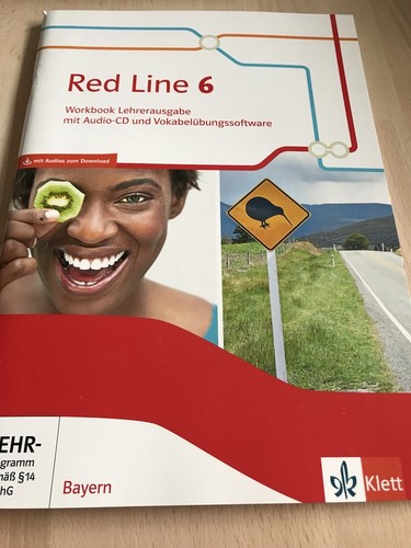 Red line bayern workbook - line, bayern.