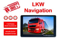 LKW - Truck - Navi – Navigationsgerät – 7 Zoll – Europa – Kartenupdate – 2022