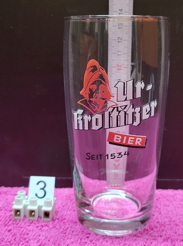 Krostitzer bier glas - ur-krostitzer,