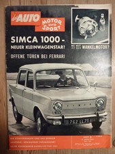 Das Auto,Motor und Sport,Heft