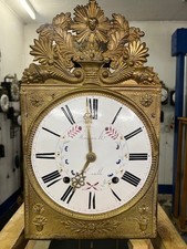 COMTOISE I 2-TEILIGE FRONT I CA. 1830 I SIGNIERT "Jeannin hger à Osselle" I