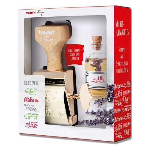 Trodat vintage stempelset - trodat,