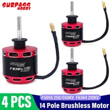 4x 210/550 KV/210KV Brushless Motor für RC FPV Flugzeuge Helikopter Starrflügler