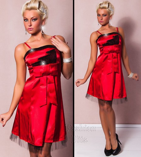 Partykleid glitzer pailletten - partykleid,