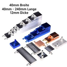 Aluminium Wasserkühlung Block