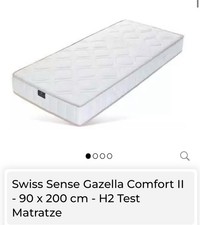 Tonnen-Taschenfederkern-Matratze Gazella Comfort II Firm – 90x200 cm – H3